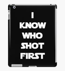 Shot First iPad Case/Skin