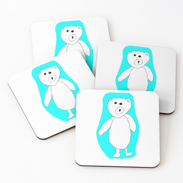 Item preview, Cute Polar Bear Snowy designed and sold by BassSaxBen.