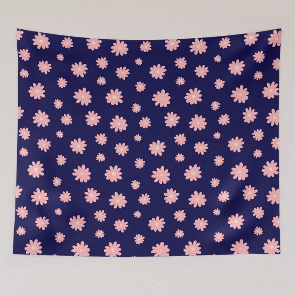 Item preview, Pink Daisy Flowers Pattern designed and sold by Aysel's Designs.