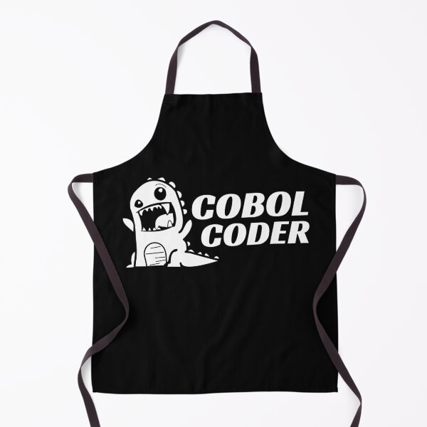 Aperçu de l'œuvre COBOL Coder Dinosaure créée et vendue par jacks-tees.