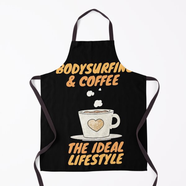 Item preview, bodysurfing and coffee lifestyle designed and sold by SnowballStep.