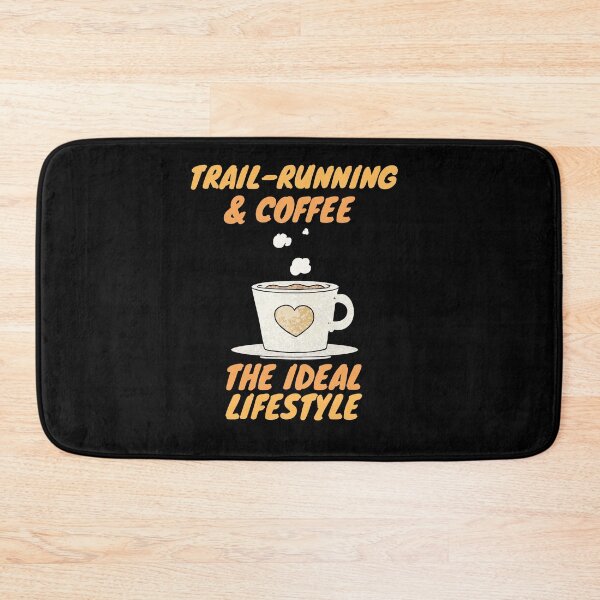 Item preview, estilo de vida de trail running y café designed and sold by SnowballStep.