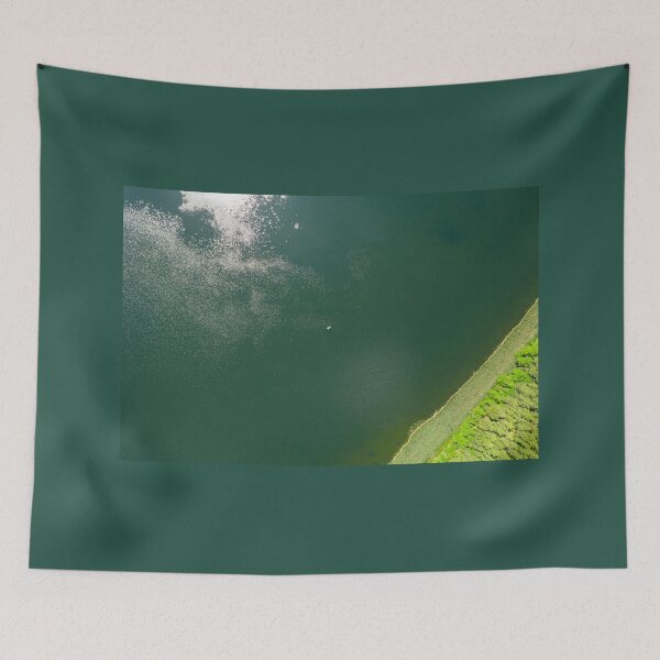 Item preview, Aerial view of pedalo on the lake designed and sold by Lukasz Szczepanski.