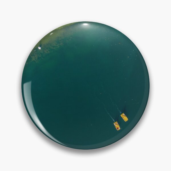 Item preview, Aerial view of two boats on the lake designed and sold by Lukasz Szczepanski.