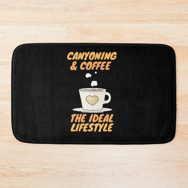 Item preview, canyoning and coffee lifestyle designed and sold by SnowballStep.