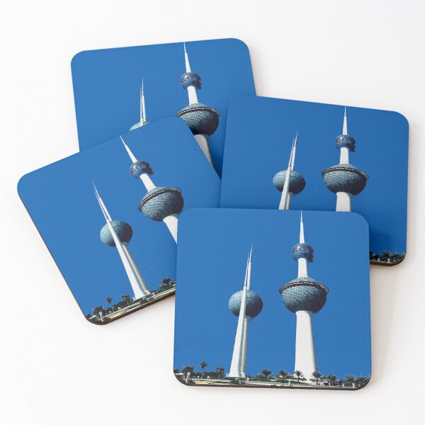Item preview, Beautiful View of the Iconic Landmark Towers in Kuwait designed and sold by ShopieHome.