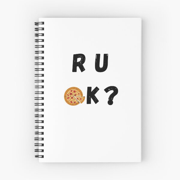 Item preview, r u ok - pizza love designed and sold by Allenapparels.