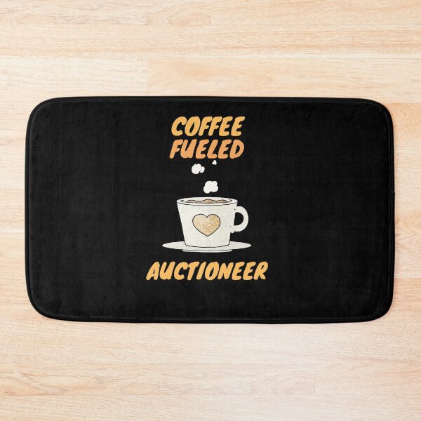Item preview, coffee fueled auctioneer designed and sold by SnowballStep.
