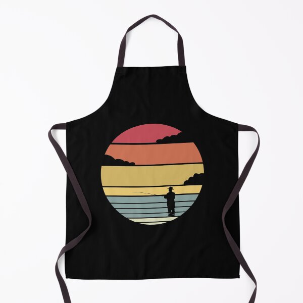 Item preview, retro vintage fishing gift for fishing lovers designed and sold by Space Art.