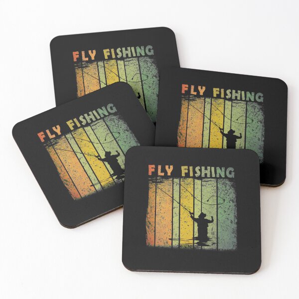Item preview, fly fishing retro vintage style designed and sold by Space Art.