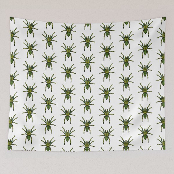 Item preview, Halloween Spider Geometric - Green- Trick or Treat designed and sold by Geometricshow.