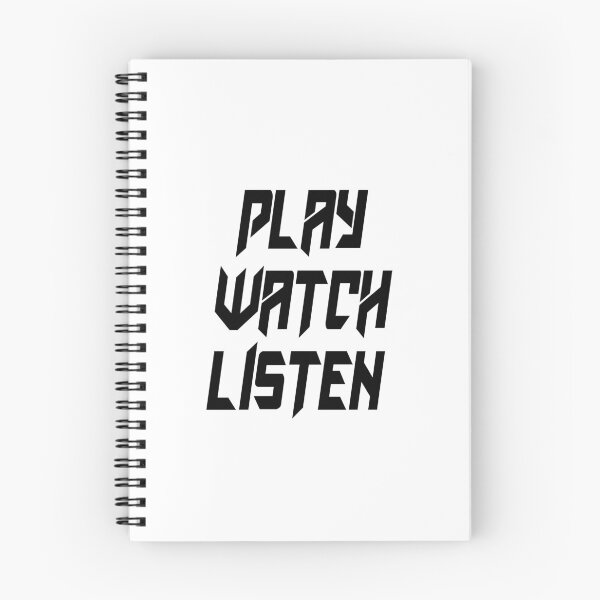 Item preview, Play Watch Listen designed and sold by AmberSiraj.
