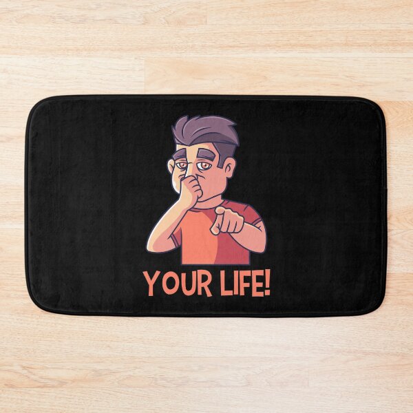 Item preview, Your Life Stinks, Cheeky Funny Gift designed and sold by tonstan.
