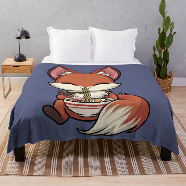 Item preview, Kawaii Ramen Fox Cute designed and sold by azmndesigns.