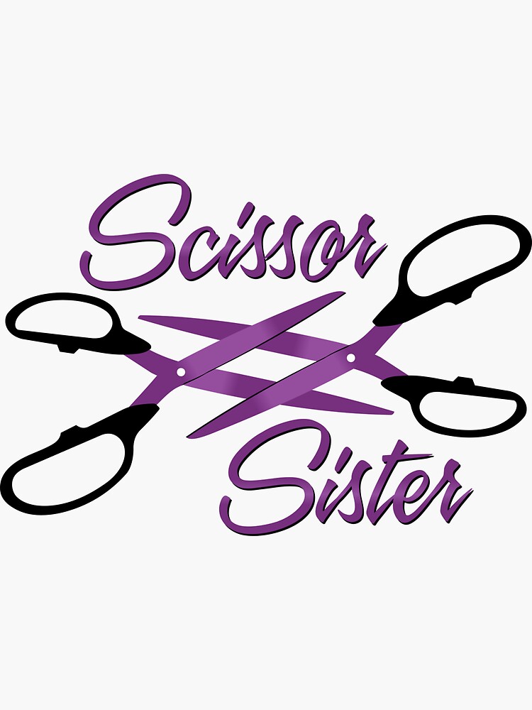 Scissor Sister Sticker By Lgbtitshirts Redbubble