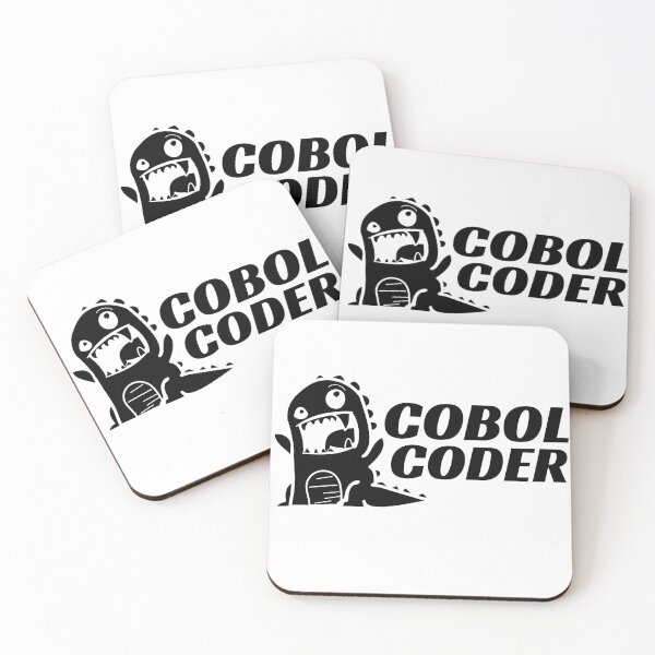Item preview, Cobol Coder Dinosaur designed and sold by jacks-tees.