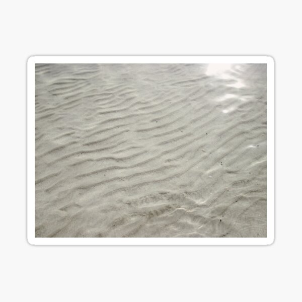 Sand Lines | Nature and Landscape Photography Sticker