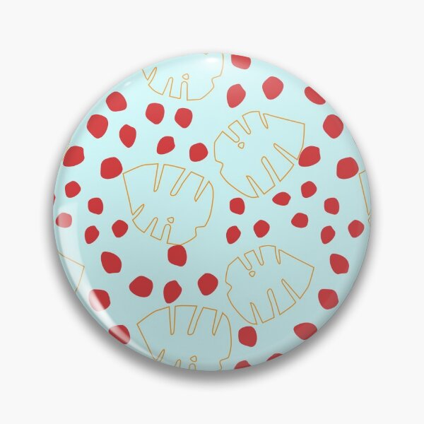 Item preview, pastel blue with leaf and red dots designed and sold by 3Akshithaa.
