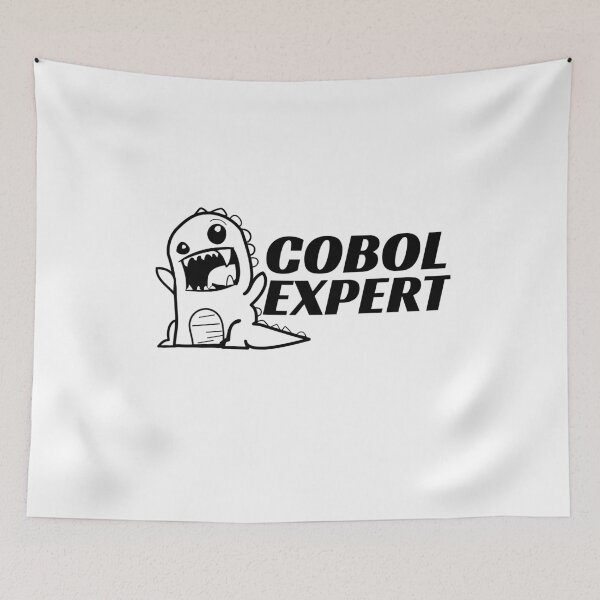 Item preview, Cobol Expert Dinosaur Coding designed and sold by jacks-tees.