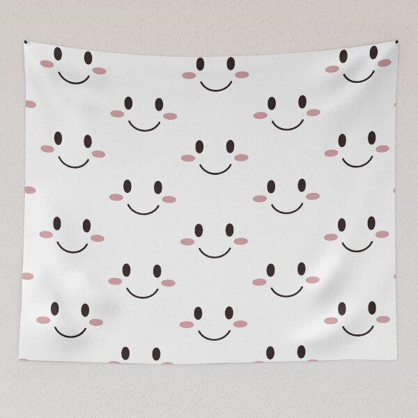 Item preview, Happy, Smiling, Sweet White Ghost. Pink cheeks. Costume designed and sold by JellyBeenzz.