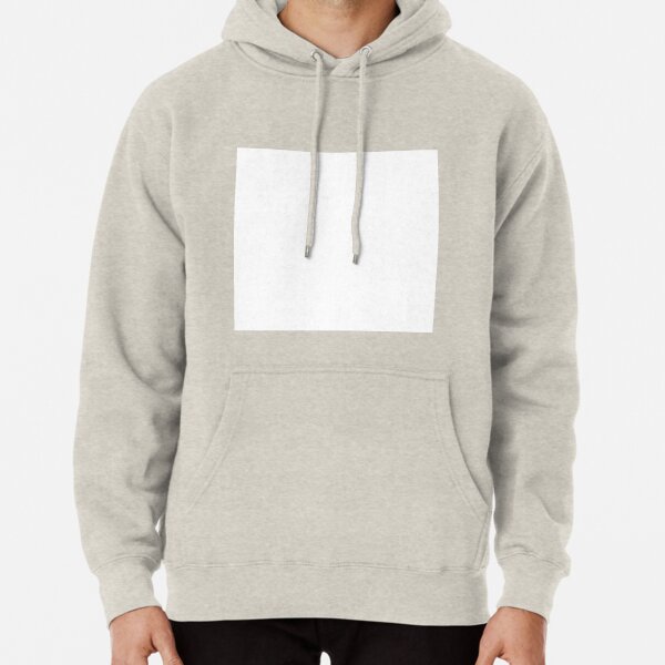 hoodie white plain