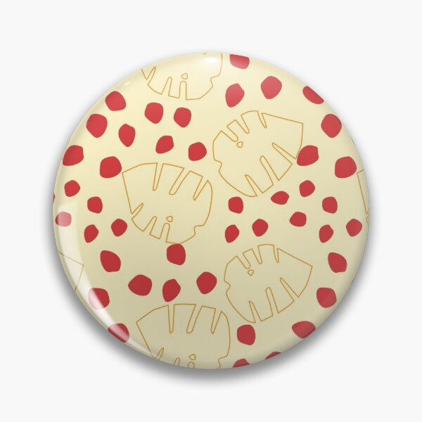 Item preview, pastel yellow with leaf and red dots designed and sold by 3Akshithaa.