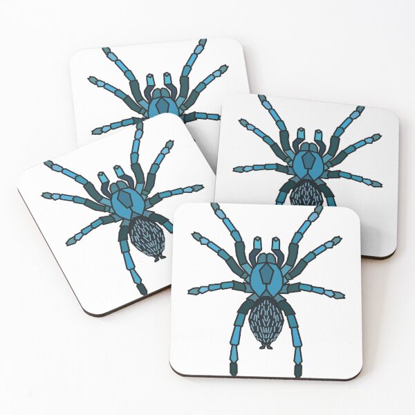 Item preview, Halloween Spider Geometric - Blue- Trick or Treat designed and sold by Geometricshow.