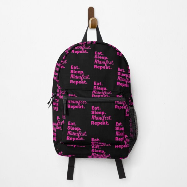 Item preview, Pink Eat Sleep Manifest Repeat - Law of Attraction designed and sold by LoA-Lady.