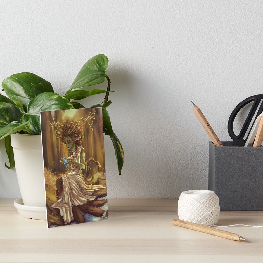 Mother Nature Art Board Print