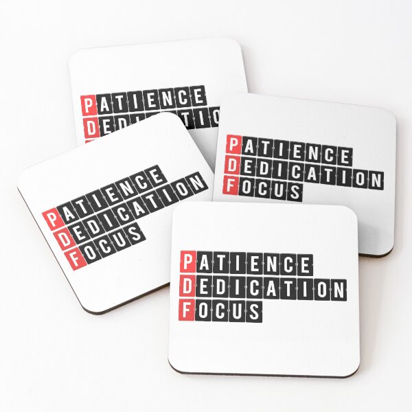 Item preview, Patience Dedication Focus Inspirational Or positive Quote designed and sold by Designhub1000.