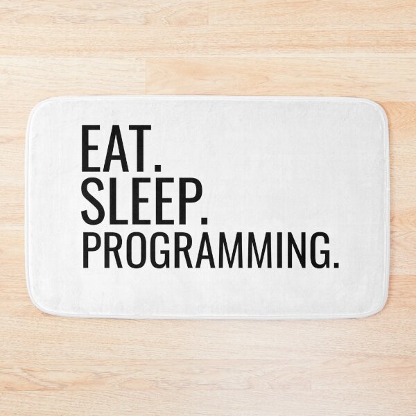 Item preview, Eat. Sleep. Programming. designed and sold by jacks-tees.