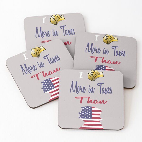 Item preview, I Paid More in Taxes than Trump designed and sold by marfez1.