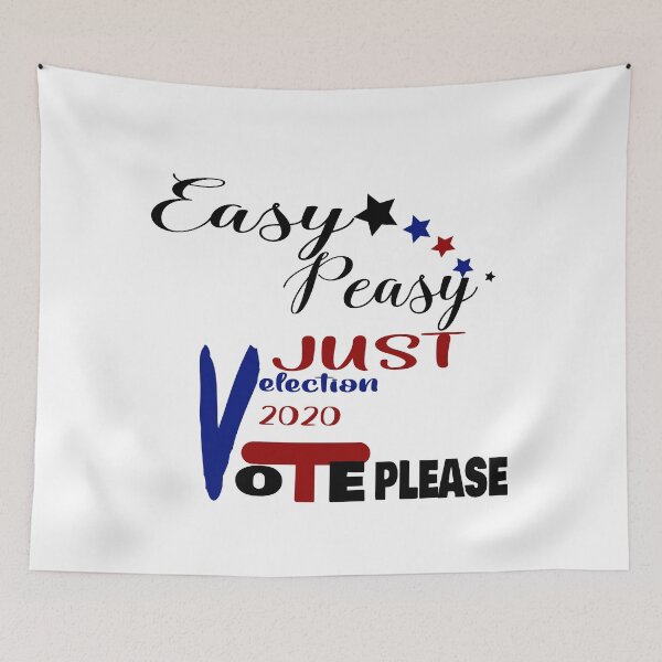 Item preview, Easy Peasy Please Just Vote  designed and sold by 0umStore.