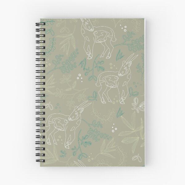 Item preview, Saola Critically Endangered Animal Seamless Pattern  designed and sold by Ihavemalak.