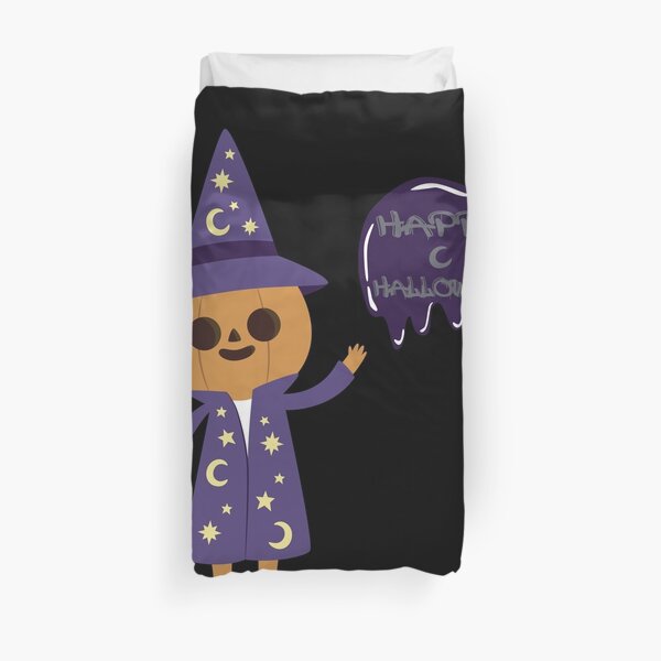 Happy Halloween Lyrics Duvet Covers Redbubble