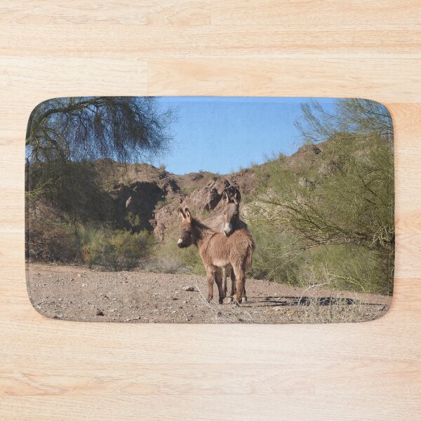 Item preview, Wild burros, donkeys, wildlife, wild animals  designed and sold by Sandra O'Toole.