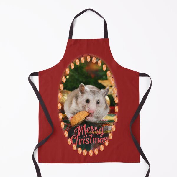 Item preview, Merry Christmas Syrian hamster designed and sold by Toffy2222.