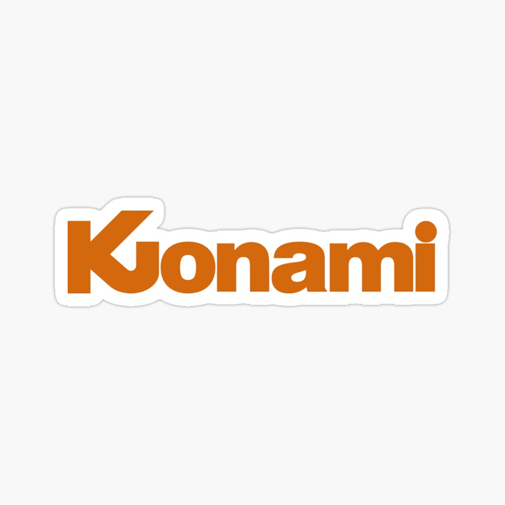 Konami Corp コナミホールディングス株式会社 1981 Logo Poster By Rubencrm Redbubble