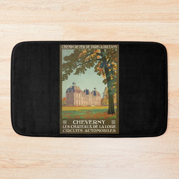 Item preview, Cheverny retro poster designed and sold by CorasPosters.