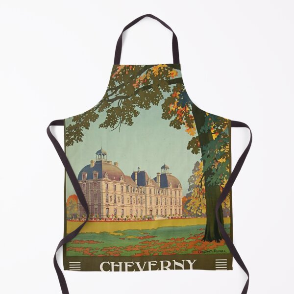 Item preview, Cheverny retro poster designed and sold by CorasPosters.