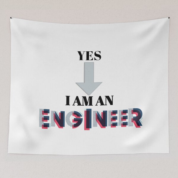Item preview, I am an Engineer  designed and sold by Nurul Hoda.