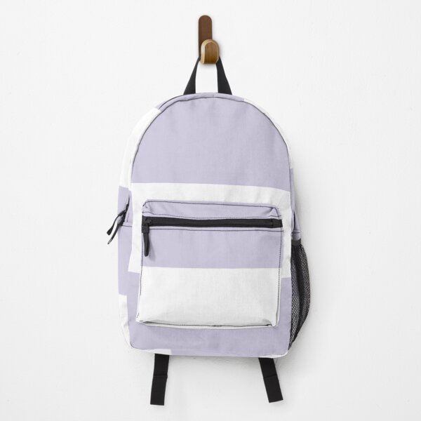 Item preview, Large LILAC and WHITE Horizontal STRIPES designed and sold by RachelMacht.