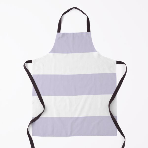 Item preview, Large LILAC and WHITE Horizontal STRIPES designed and sold by RachelMacht.