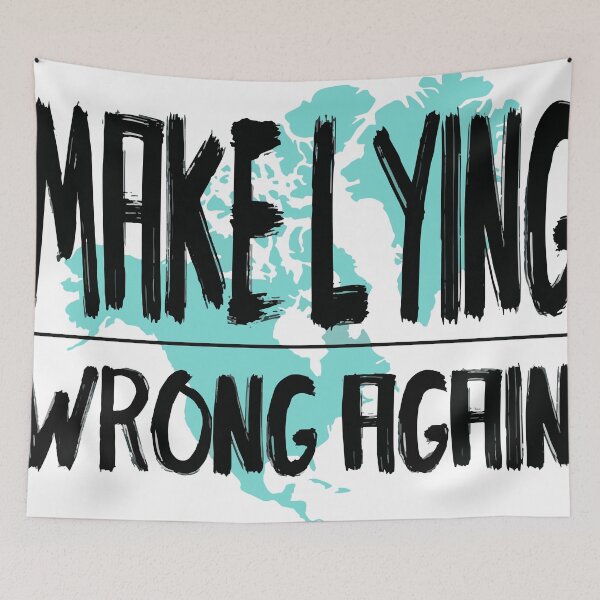 Item preview, make lying wrong again designed and sold by derryshop.