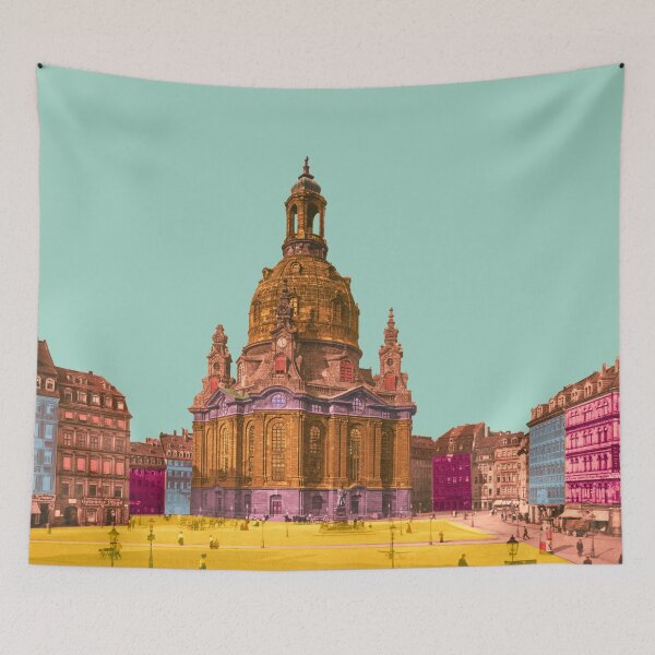 Item preview, Frauenkirche Dresden in East Germany, historical architecture designed and sold by Mauswohn.