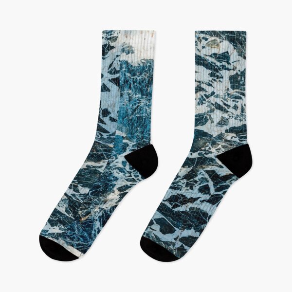 Item preview, marble marble black blue designed and sold by amagaclothing.