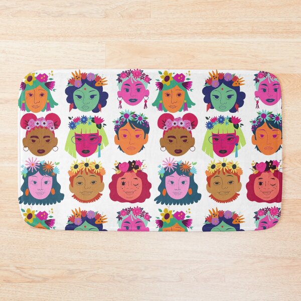 Item preview, Colorful People With Flower Crown designed and sold by Mywaymylife.