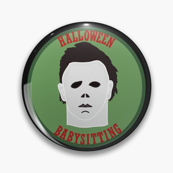 Item preview, Horror Scout Badge - Babysitting designed and sold by Hristowen.