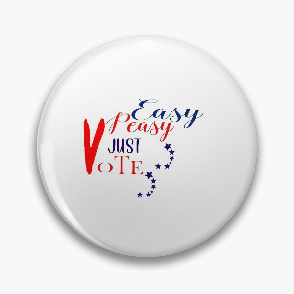 Item preview, Easy Peasy Please Just Vote  designed and sold by 0umStore.