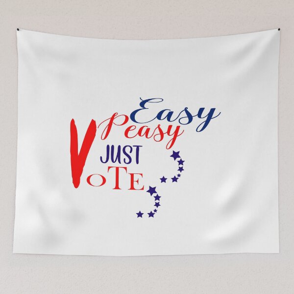 Item preview, Easy Peasy Please Just Vote  designed and sold by 0umStore.